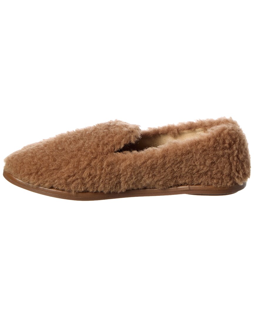 Лоферы из овчины Max Mara Feliac, коричневый — фото 2