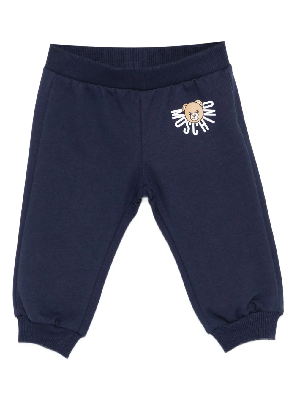 

Спортивные брюки с логотипом Moschino Kids, синий