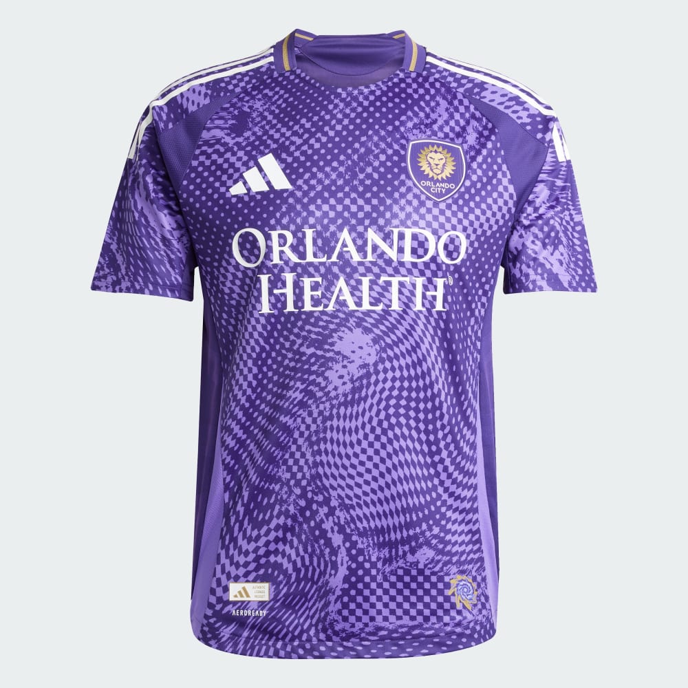 Джерси Adidas Orlando City 25/26 Home Authentic Jersey, цвет Rich Purple — фото 4