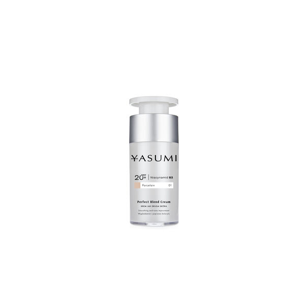 

Тональный крем для лица с spf20+ 01 фарфор, 30 мл Yasumi Perfect blend cream, цвет 01 porcelain