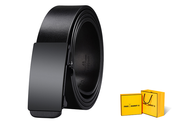 

Кожаные ремни унисекс FREE RABBITⅡ, черный+подарочная упаковка лимитированная серия