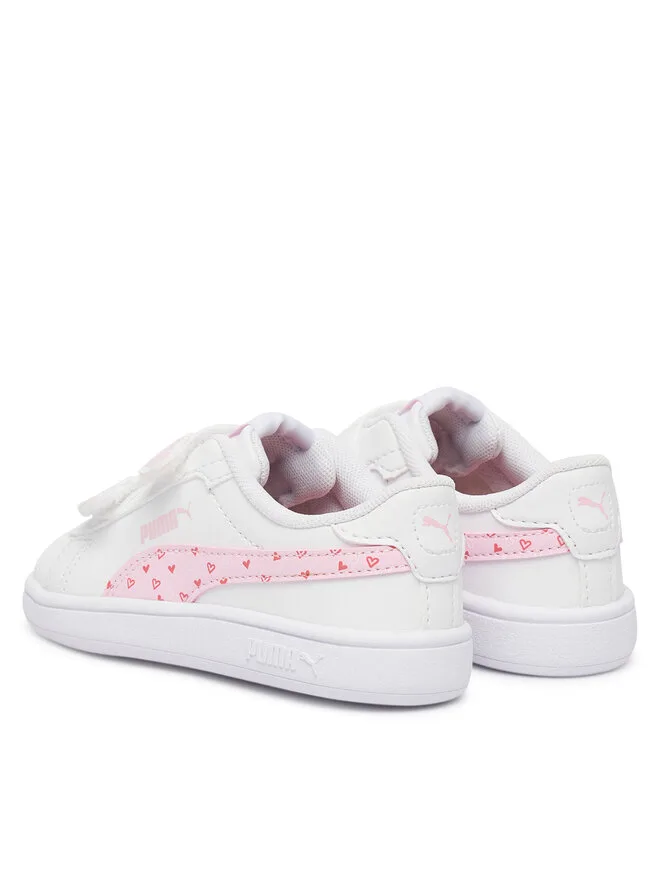 Кроссовки Puma Smash 3.0 Hearty V Inf 405639 01 White — фото 3