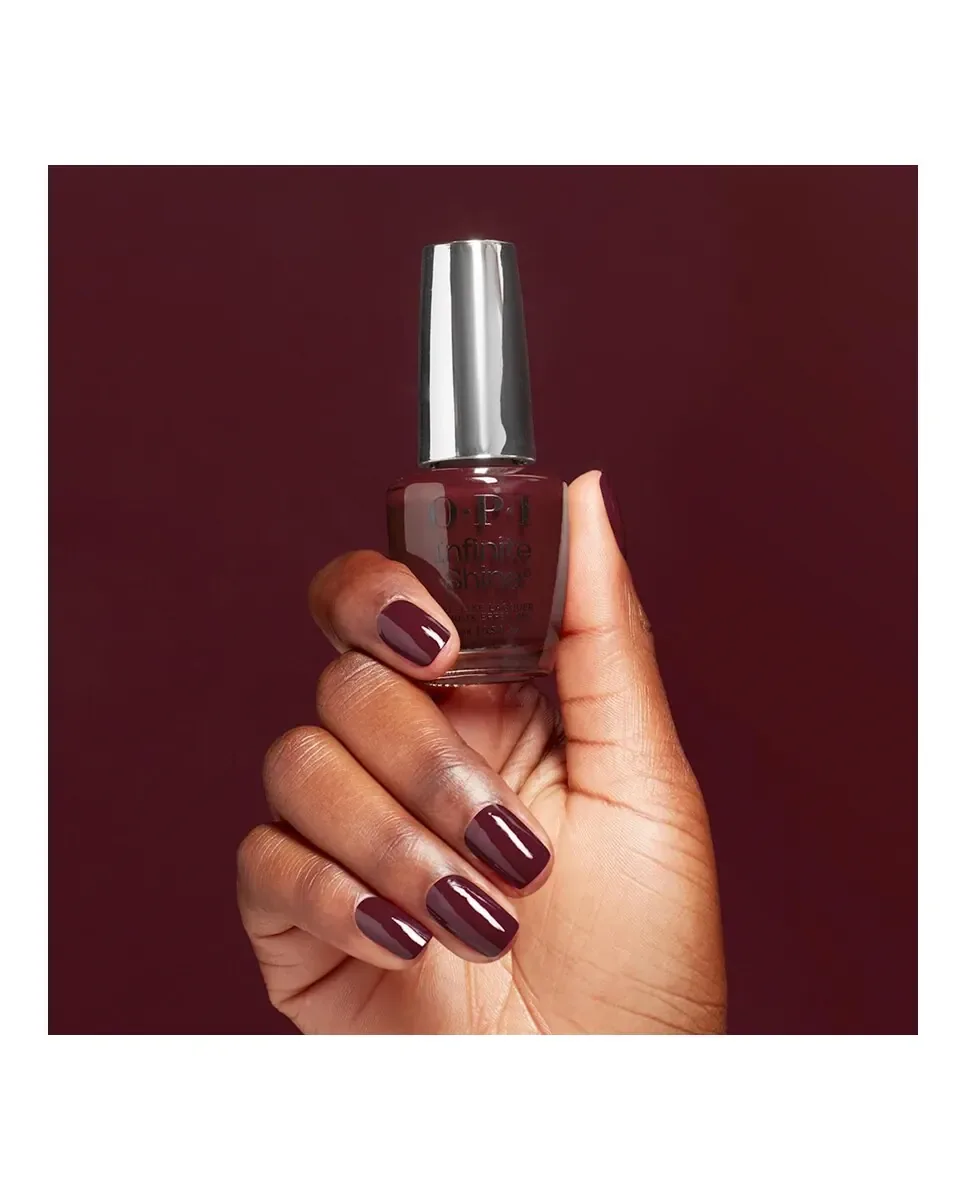 Долговечный лак для ногтей Infinite Shine 15 мл Opi, Raisin The Bar — фото 4