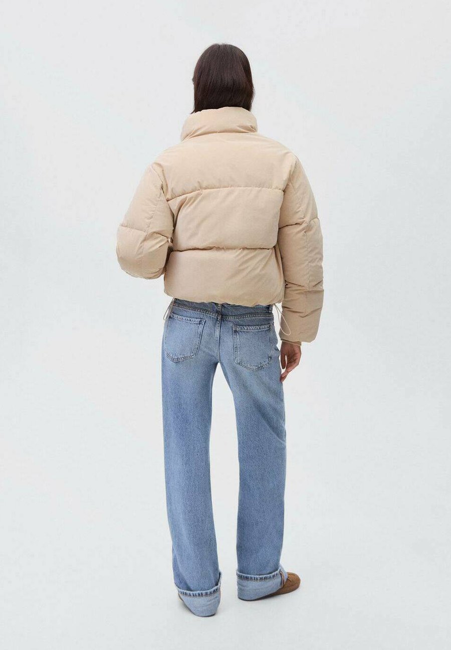 Зимняя куртка Mango Kids TEEN, Beige — фото 3
