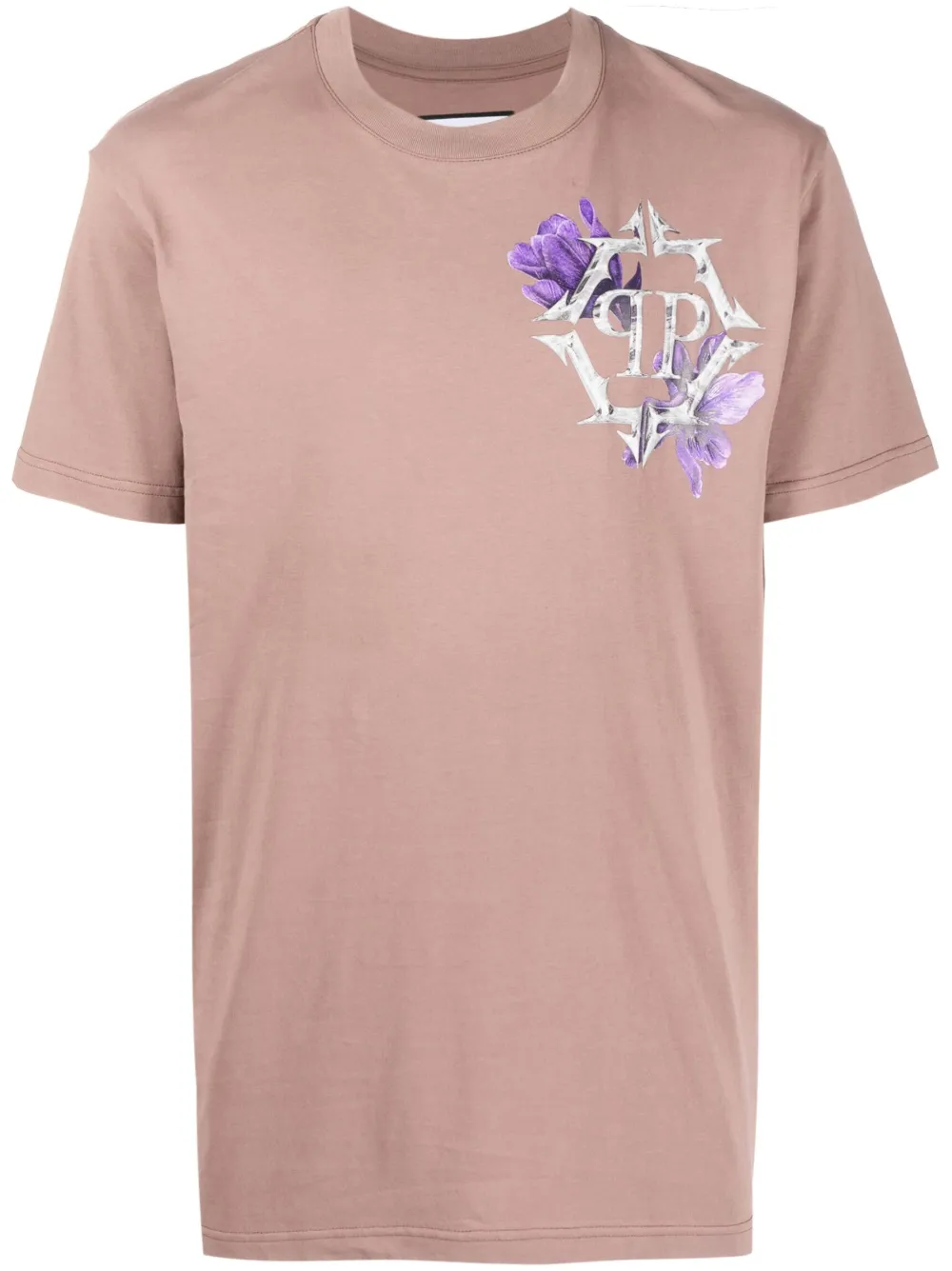 

Футболка с логотипом Philipp Plein, коричневый