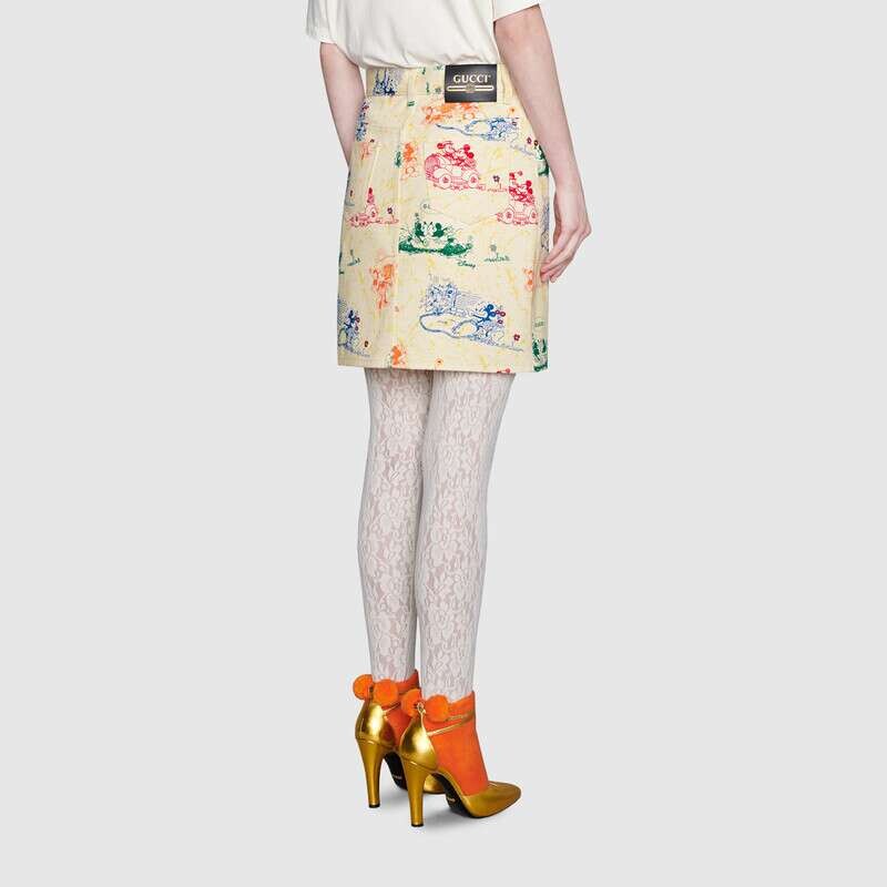 Юбка женская Gucci, кремовый — фото 3