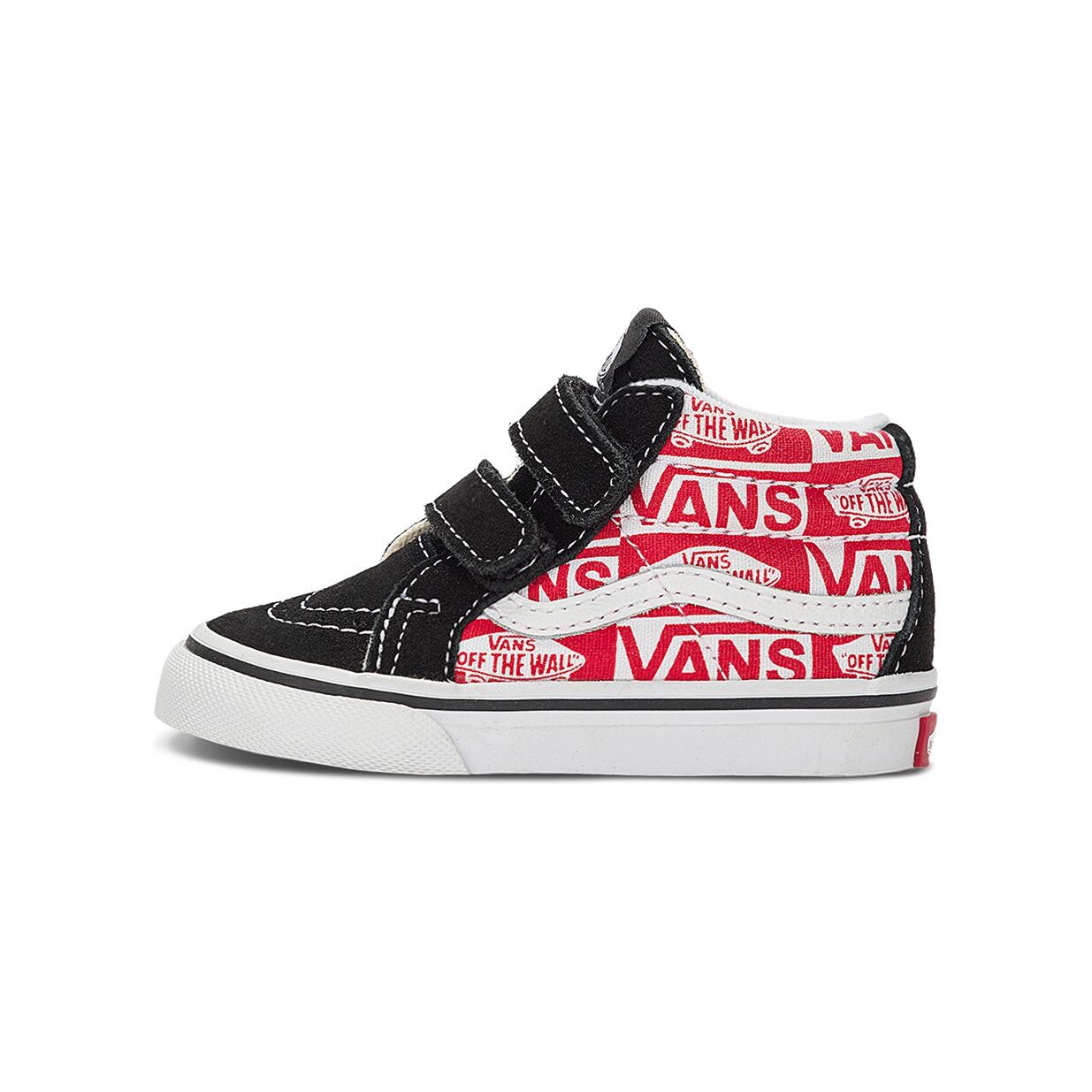 

Обувь Vans SK8 для малышей TD, Black/Varsity Red/White/Metallic Silver