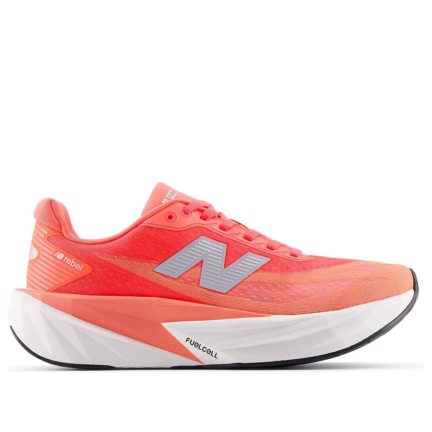 Кроссовки (WMNS) New Balance FuelCell Rebel v5 'Urgent Red White Silver' — фото 2