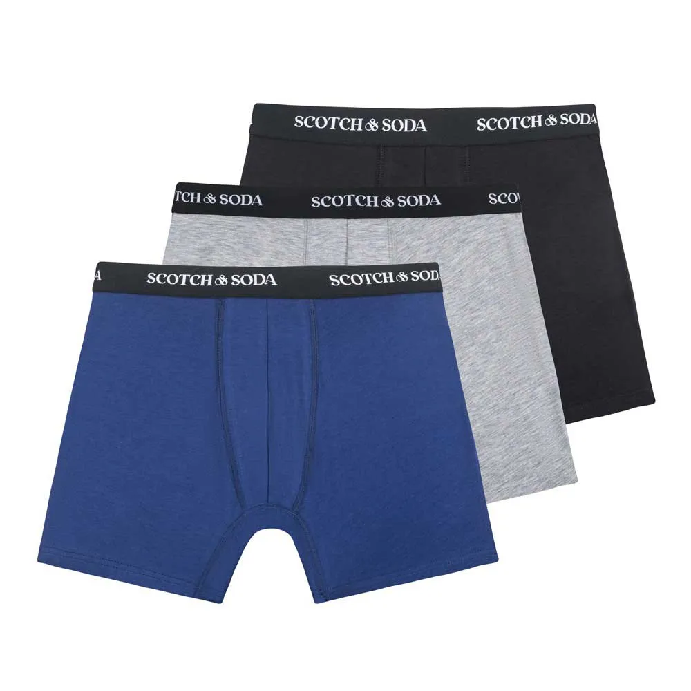 

Боксеры 3 шт Scotch & Soda SSFA24M152062, разноцветный