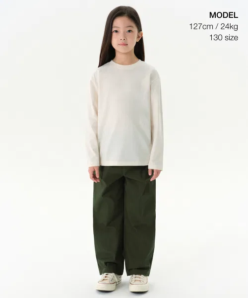 MUSINSA STANDARD KIDS Детские брюки чинос с эластичным поясом — фото 2