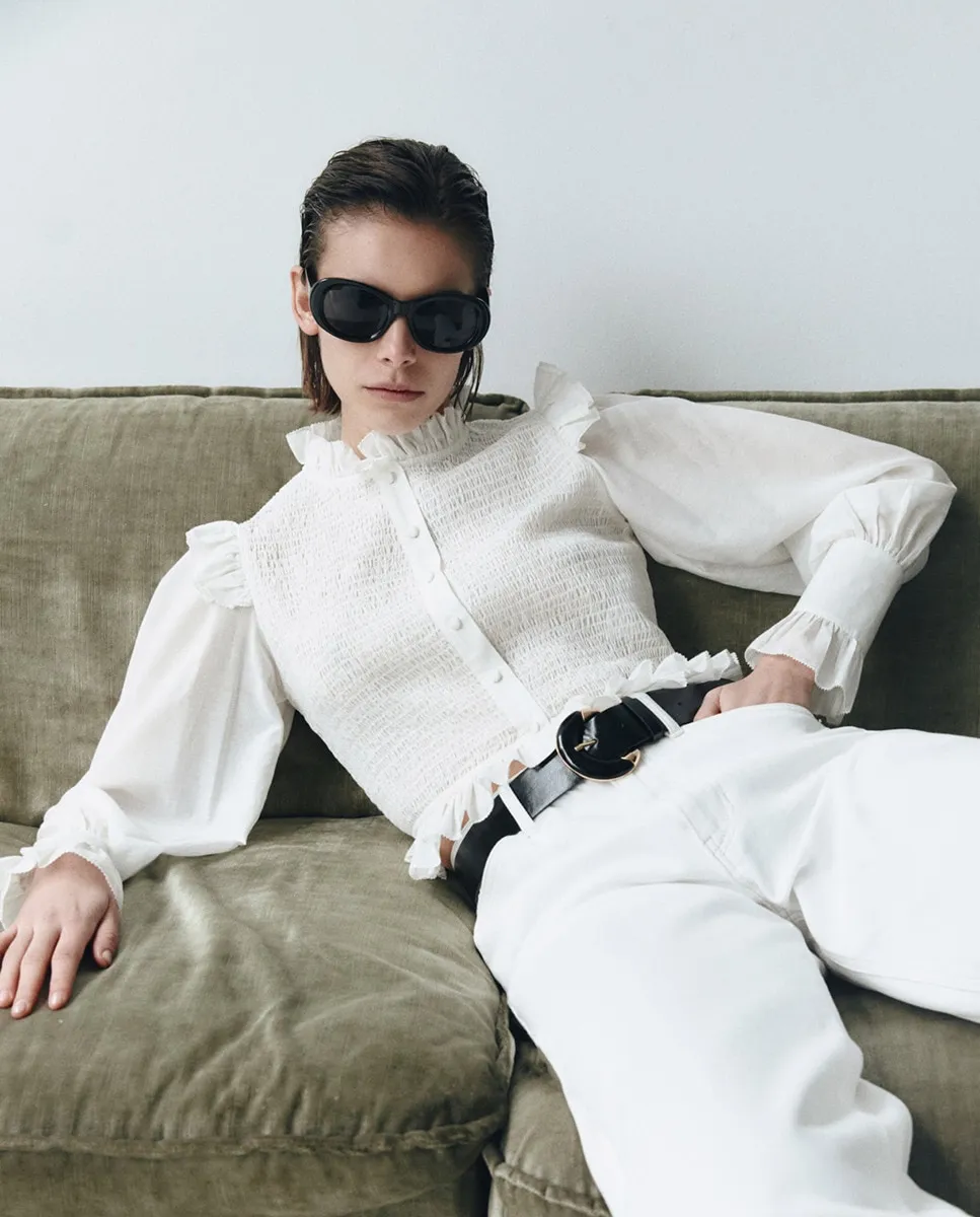 

Резиновая рубашка Sfera, белый