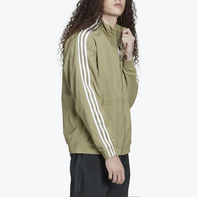 Мужская куртка Adidas Originals Logo, коричневый — фото 3