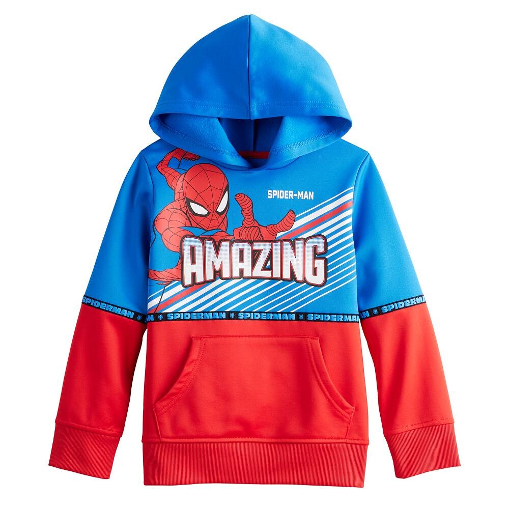 

Толстовка с активным рисунком Jumping Beans The Amazing Spider-Man для мальчиков 4–12 лет, синий