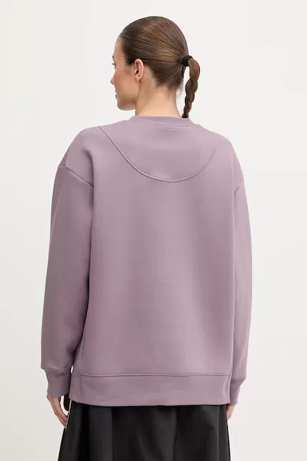 Худи женское с принтом Adidas by Stella McCartney, фиолетовый — фото 3