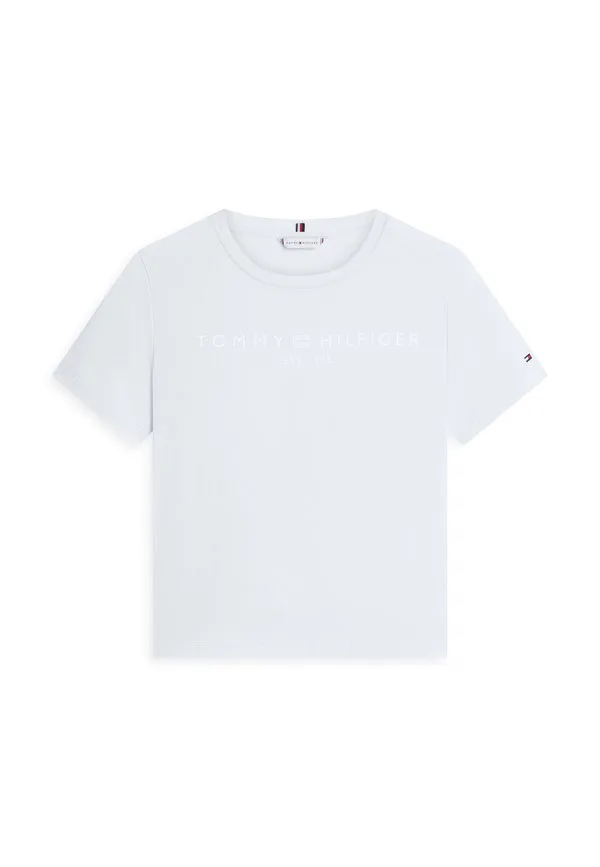 Футболка с логотипом, круглый вырез, принт. Tommy Hilfiger, Keepsake Blue — фото 4