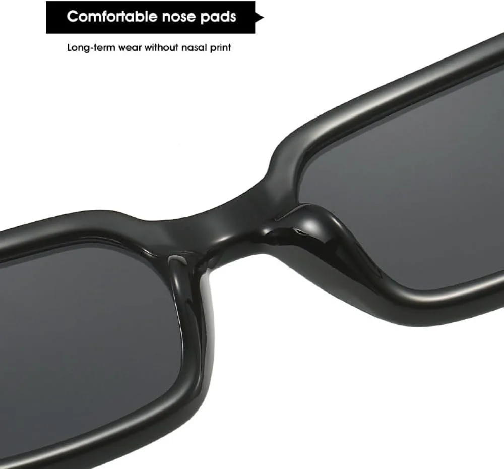 

Маленькие квадратные солнцезащитные очки для мужчин и женщин, дорожные солнцезащитные очки в винтажном ретро-стиле с защитой от УФ-излучения UV400 MTZJH, Leopard Tea