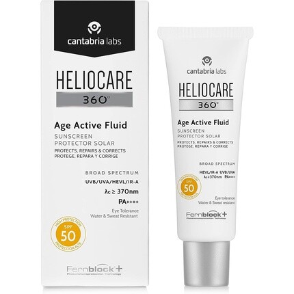 Солнцезащитный крем-флюид Heliocare 360° Age Active SPF50