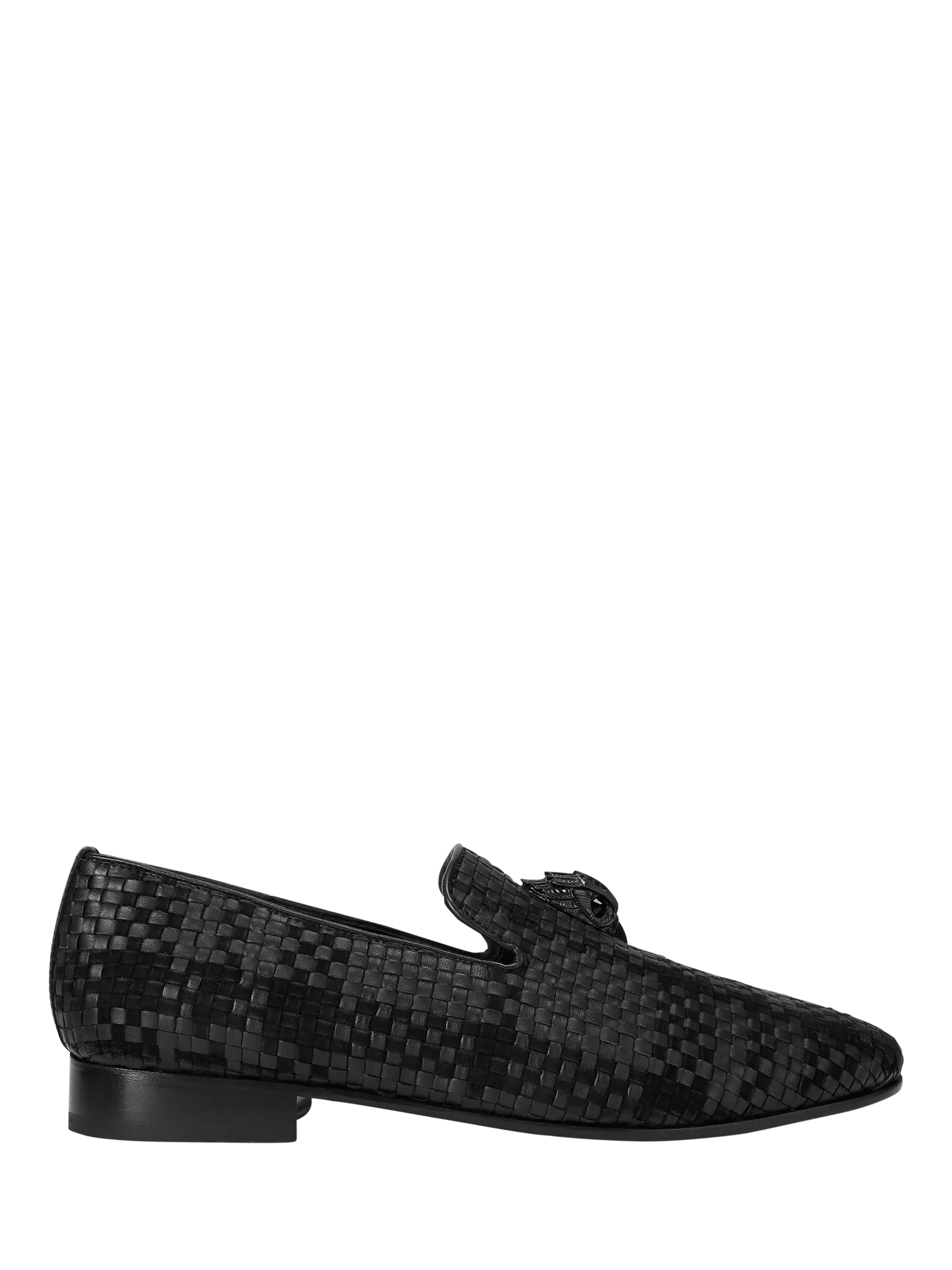 Кожаные лоферы Ace Stud, черные Kurt Geiger London