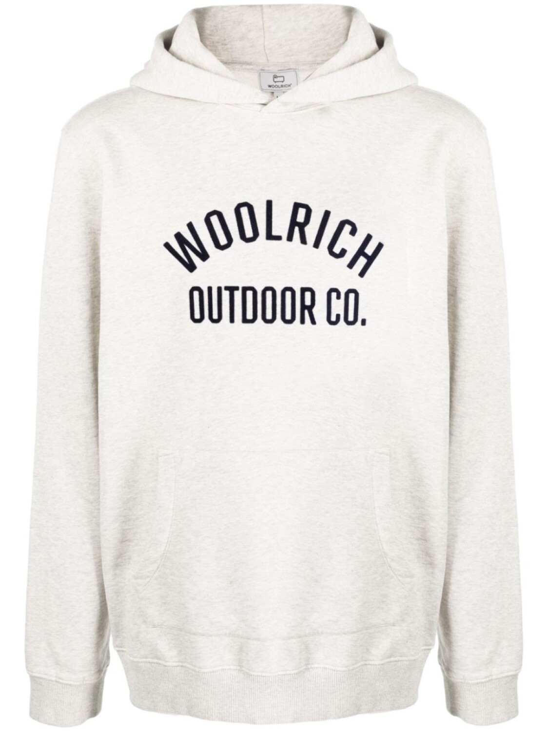 

Woolrich худи с логотипом, серый