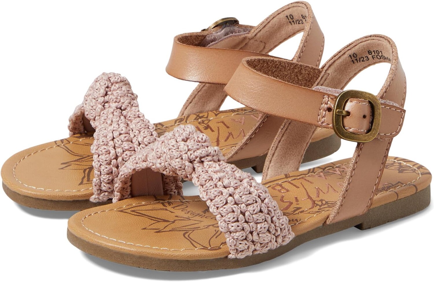 

Сандалии Blowfish Malibu Sassie-T, цвет Blush