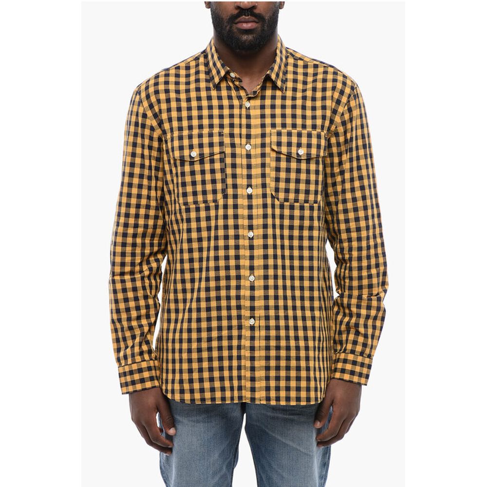 

Клетчатая рубашка из хлопка ALASKAN Woolrich, Yellow