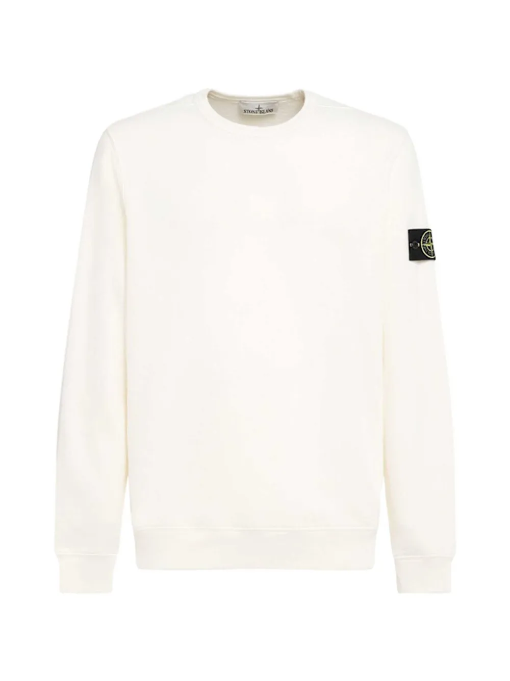 

Свитшот с круглым вырезом Stone Island, белый