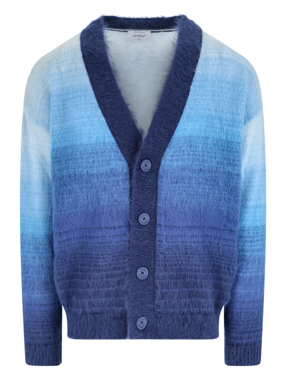 

Кардиган с V-образным вырезом Off-White, синий