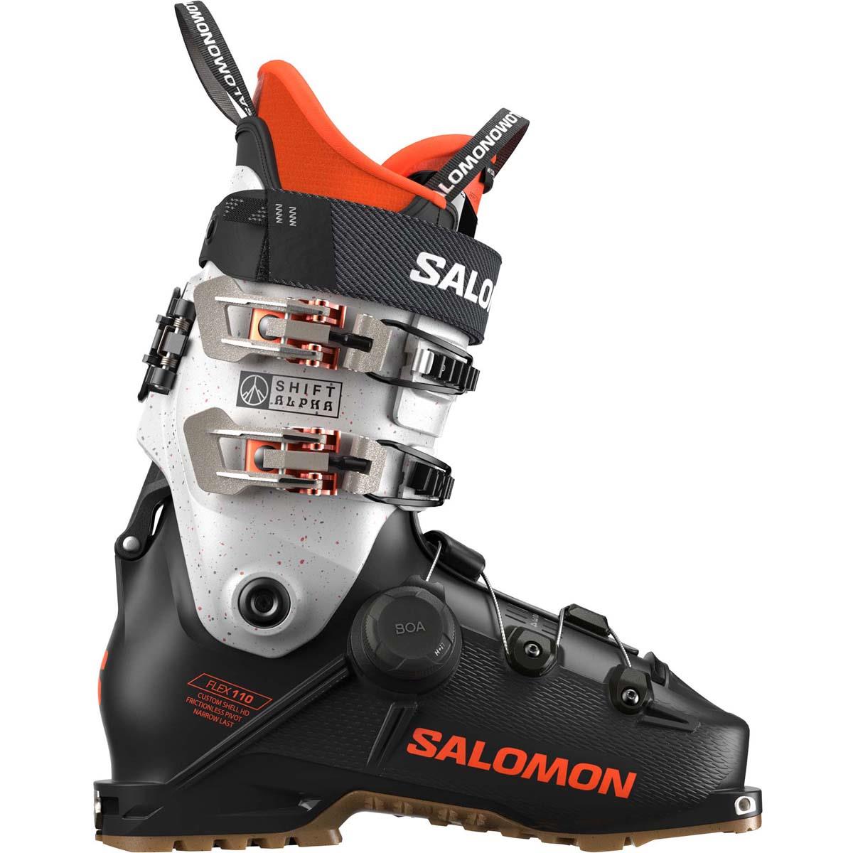 

Горнолыжные ботинки Shift Alpha BOA 110, мужские Salomon, Black/Orange Tiger/Orange Tiger