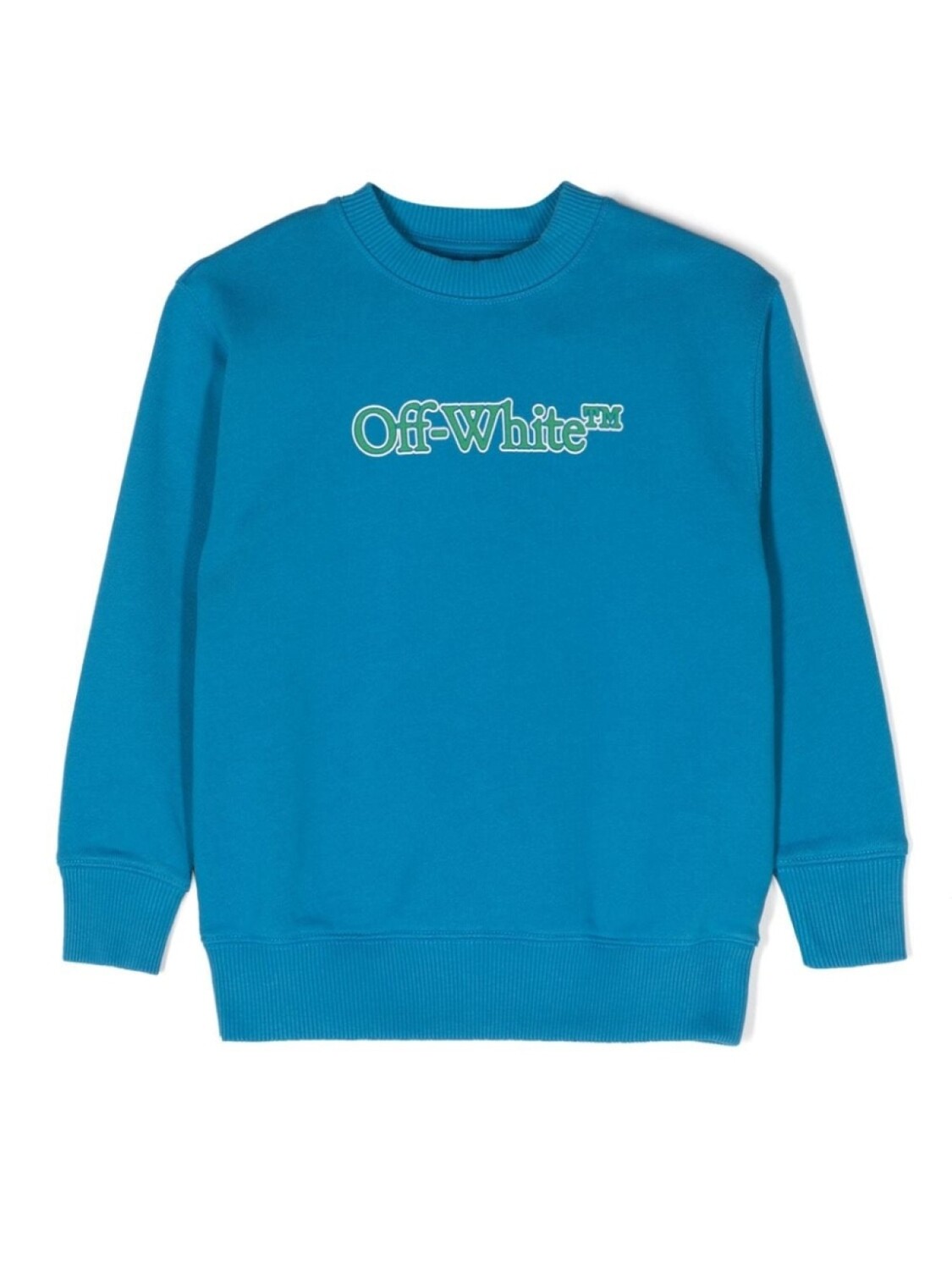 

Off-White Kids толстовка Big Bookish, синий