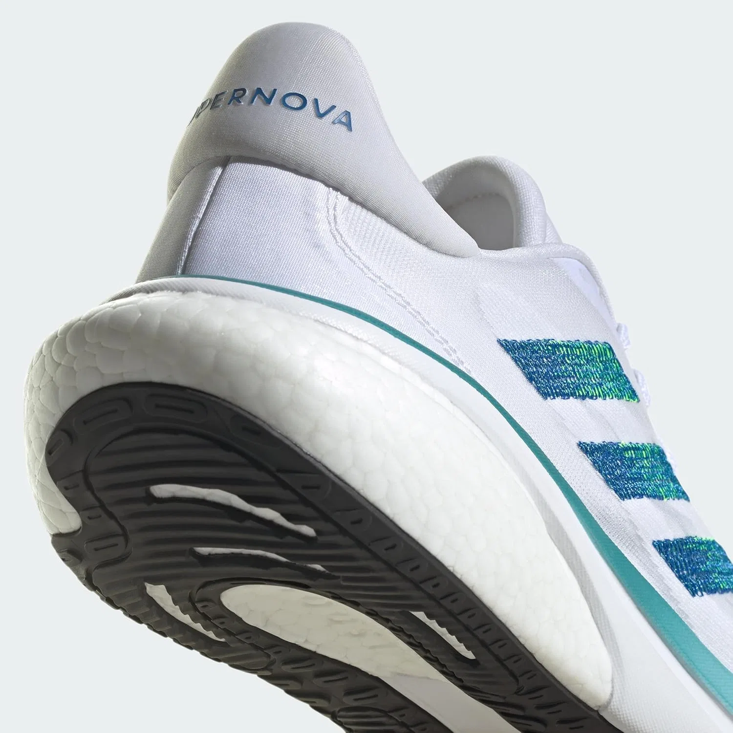Мужские беговые кроссовки Adidas Supernova 3, Ftwr White Lucid Lemon Arctic Fusion — фото 2