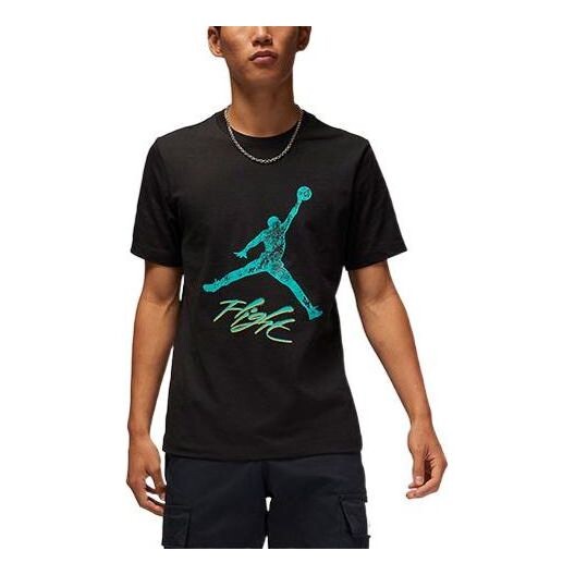 

Футболка Air Jordan Minimalistic Large Casual Short Sleeve T-Shirt Men's Black, черный