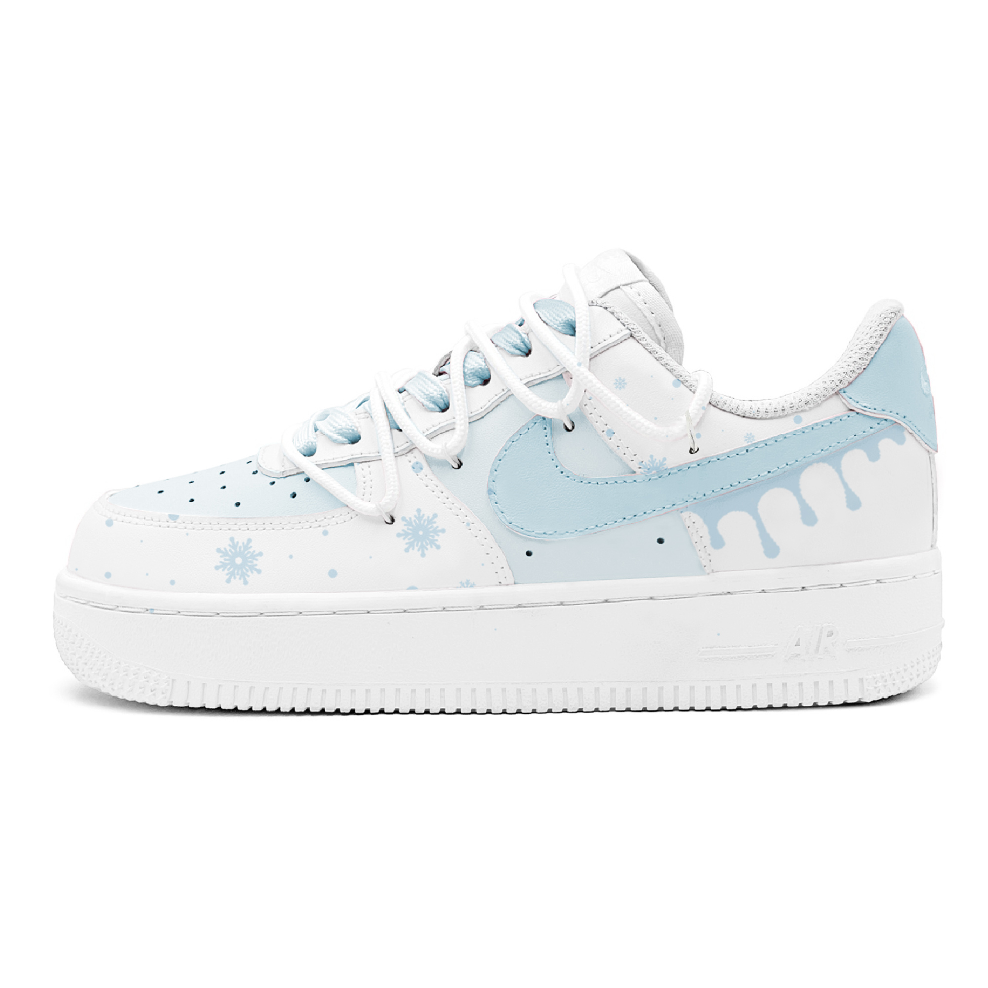 

Детские кроссовки для скейтбординга Air Force 1 для начальной школы Nike, белый