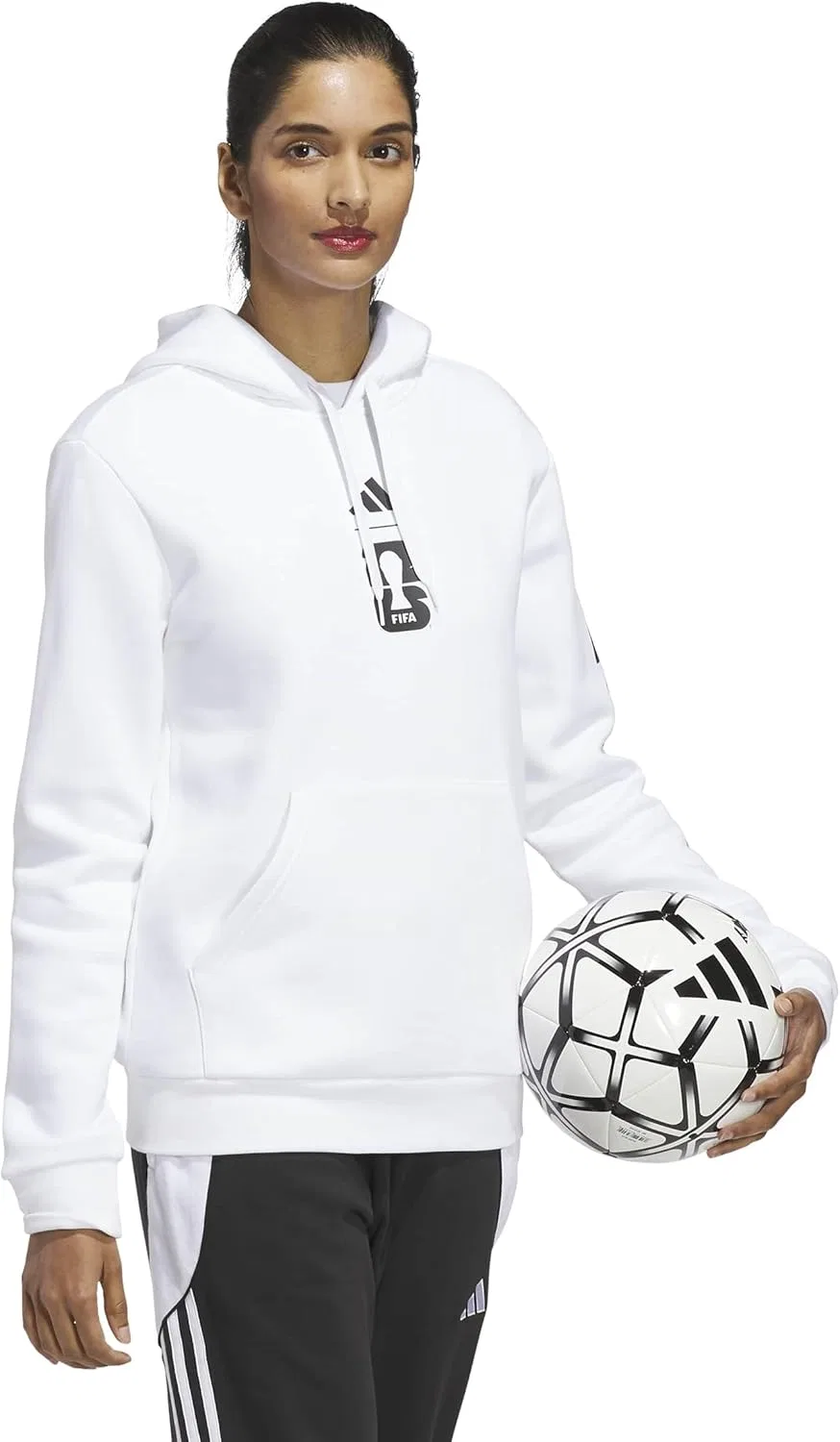 Худи женское adidas FIFA World Cup 26, White — фото 2