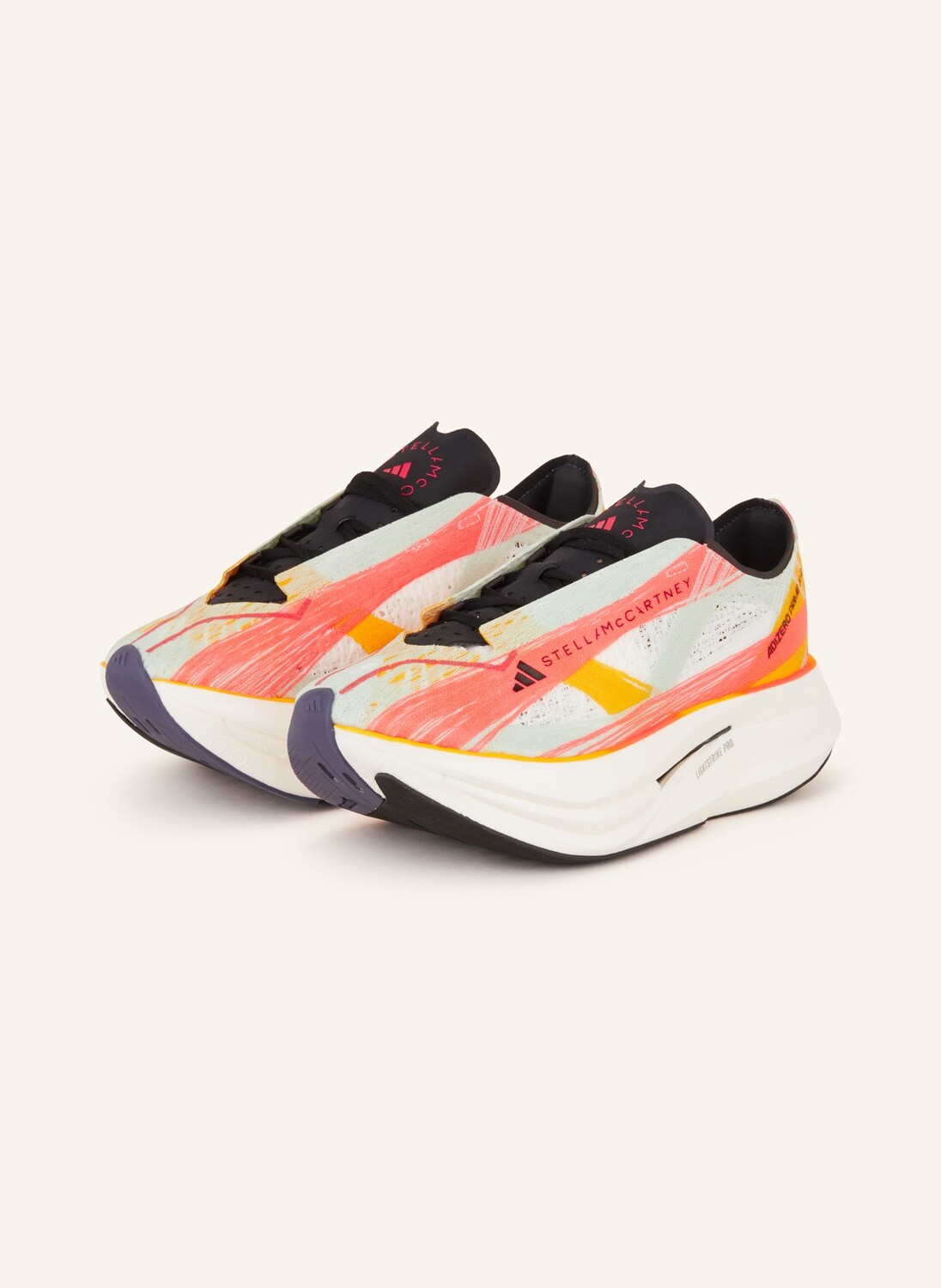 

Кроссовки Prime x 2 на шнурке Adidas By Stella Mccartney, зеленый
