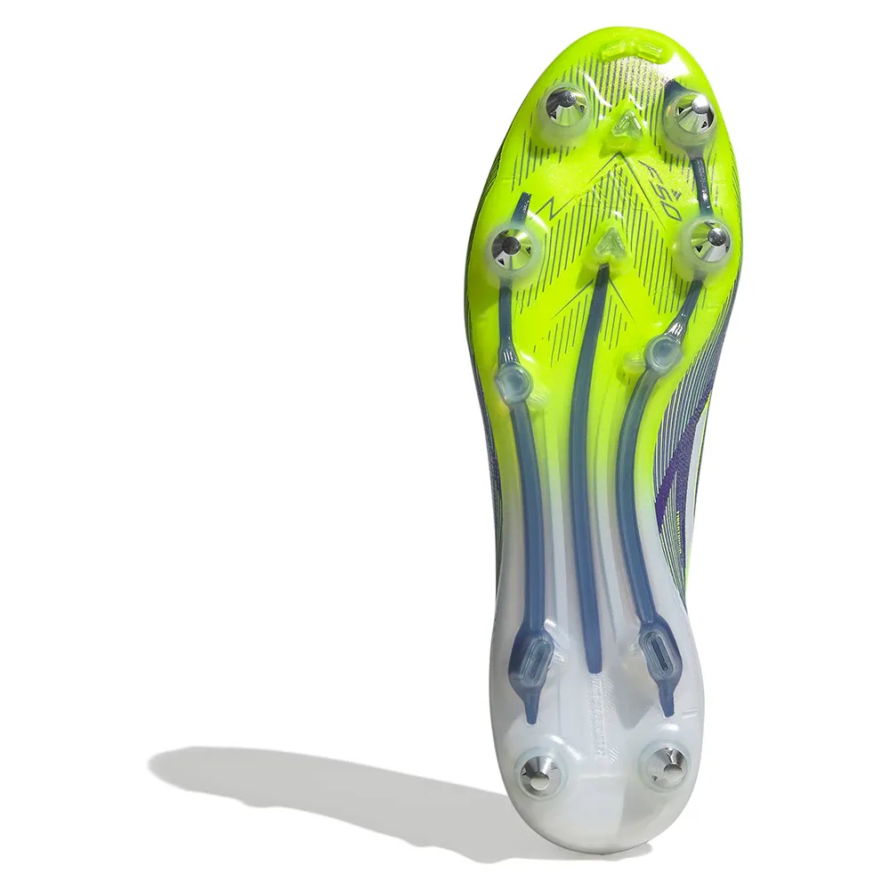 Футбольные бутсы adidas F50 Elite Laceless SG, фиолетовый — фото 2