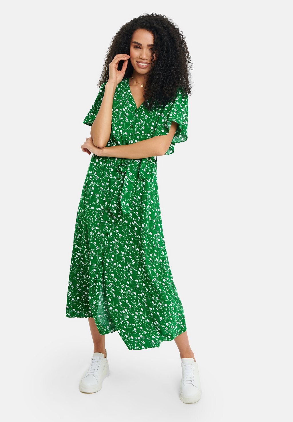 

Повседневное платье BELTED Threadbare, цвет green