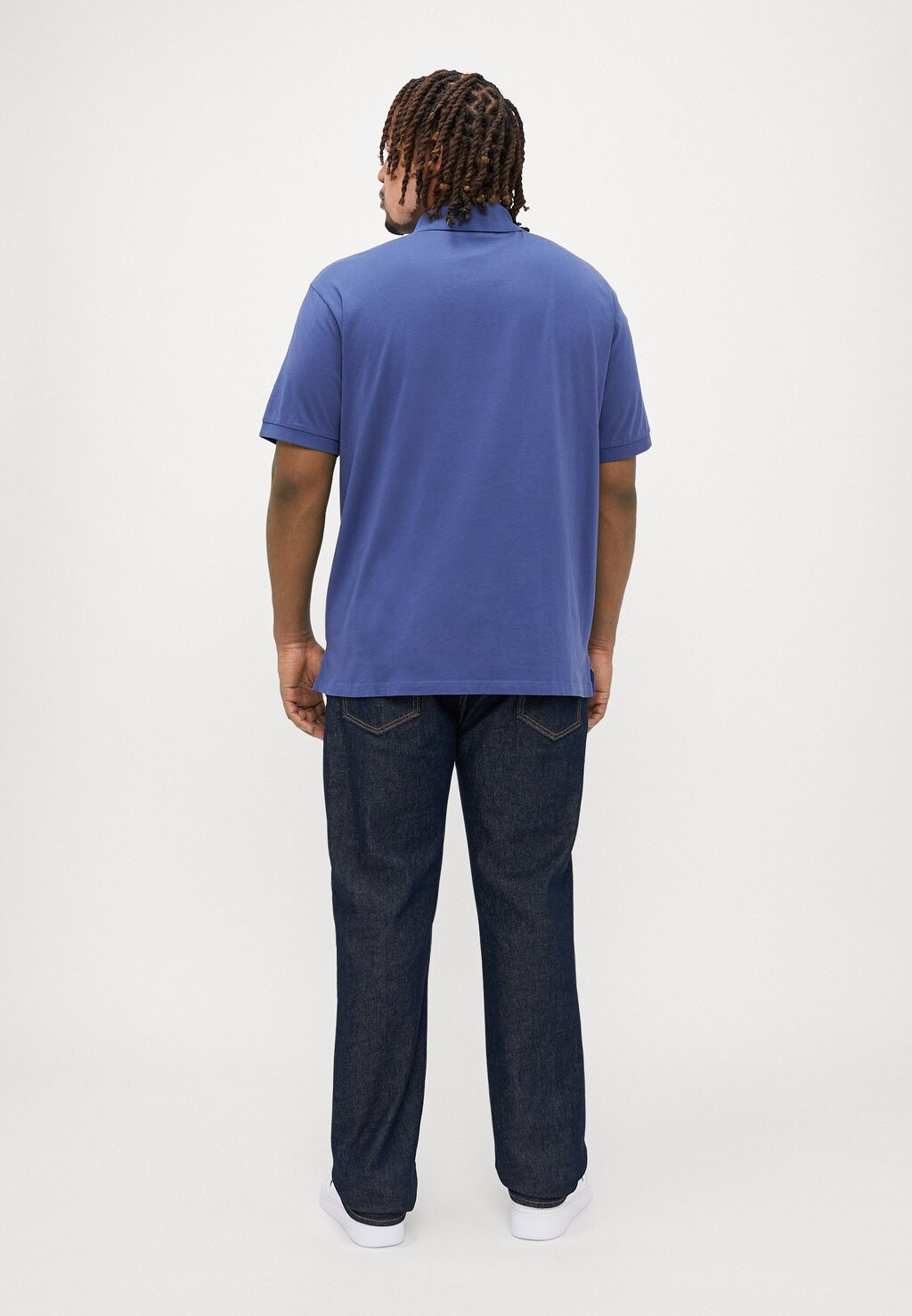 

Рубашка поло SHORT SLEEVE Polo Ralph Lauren Big & Tall, темно-синий