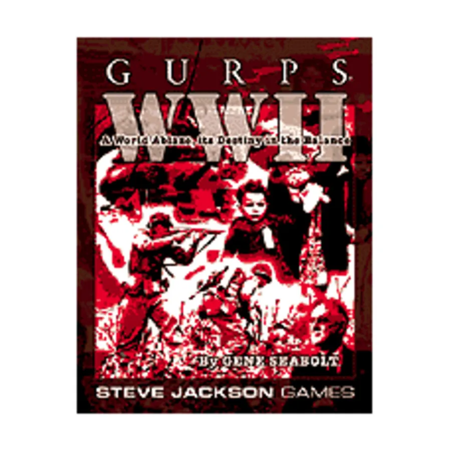 

WWII, GURPS (1st-3rd Edition) - World War II, мягкая обложка