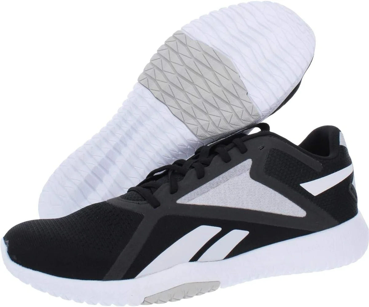 Мужские кроссовки Reebok Flexagon Force 2.0 Cross Trainer, белый/черный/серый — фото 2