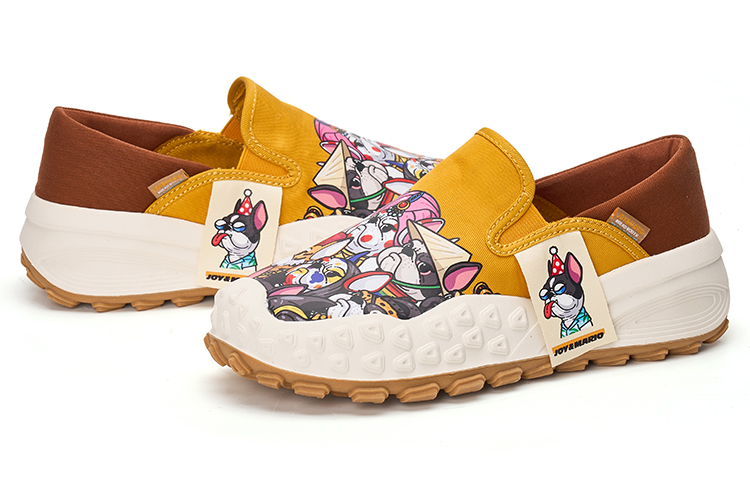 Лоферы Unisex Желтый/Фиолетовый/Красный Joy&Mario, Розово-красный — фото 3