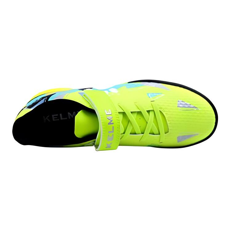 Детские футбольные бутсы Kids Low-top Neon Yellow Kelme, желтый — фото 4