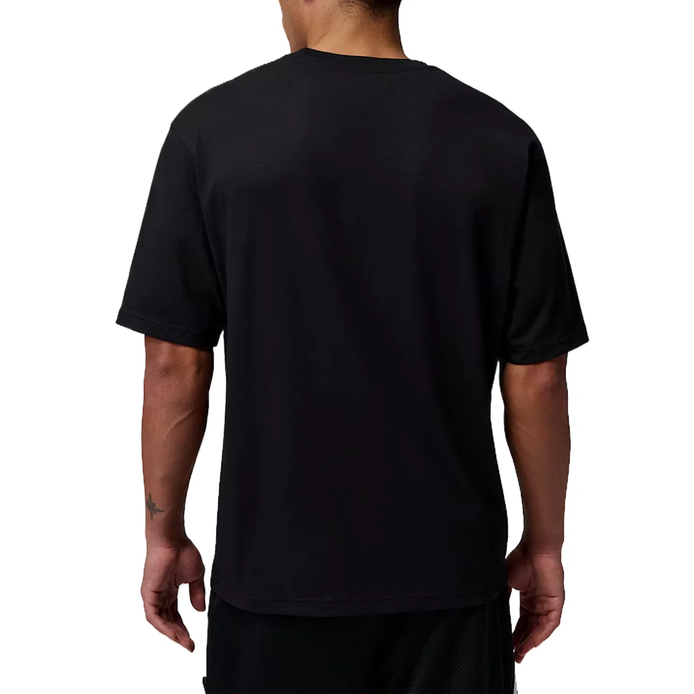Футболка мужская black crew neck moderate Jordan — фото 3