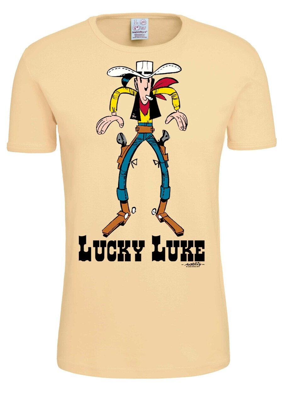 

Футболка Logoshirt LUCKY LUKE SHOWDOWN, бежевый