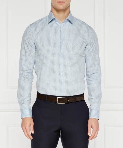 

Рубашка из поплина Slim fit Calvin Klein, синий