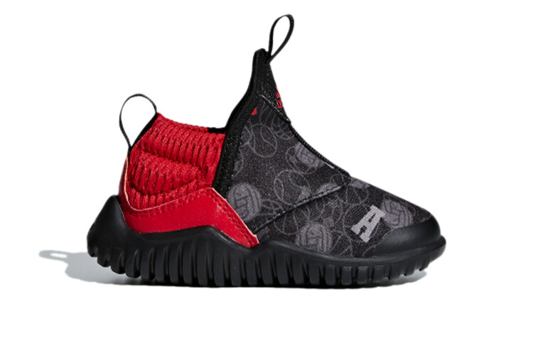 Кроссовки adidas Rapidazen I Toddler Shoes TD Low-top Black/Red — фото 2