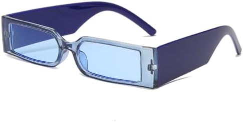 

Модные солнцезащитные очки 2027 года, маленькие квадратные, для женщин, ретро-очки, защита от УФ-излучения UV400, трендовые солнцезащитные очки для женщин и мужчин MTZJH, Nh1250-c3