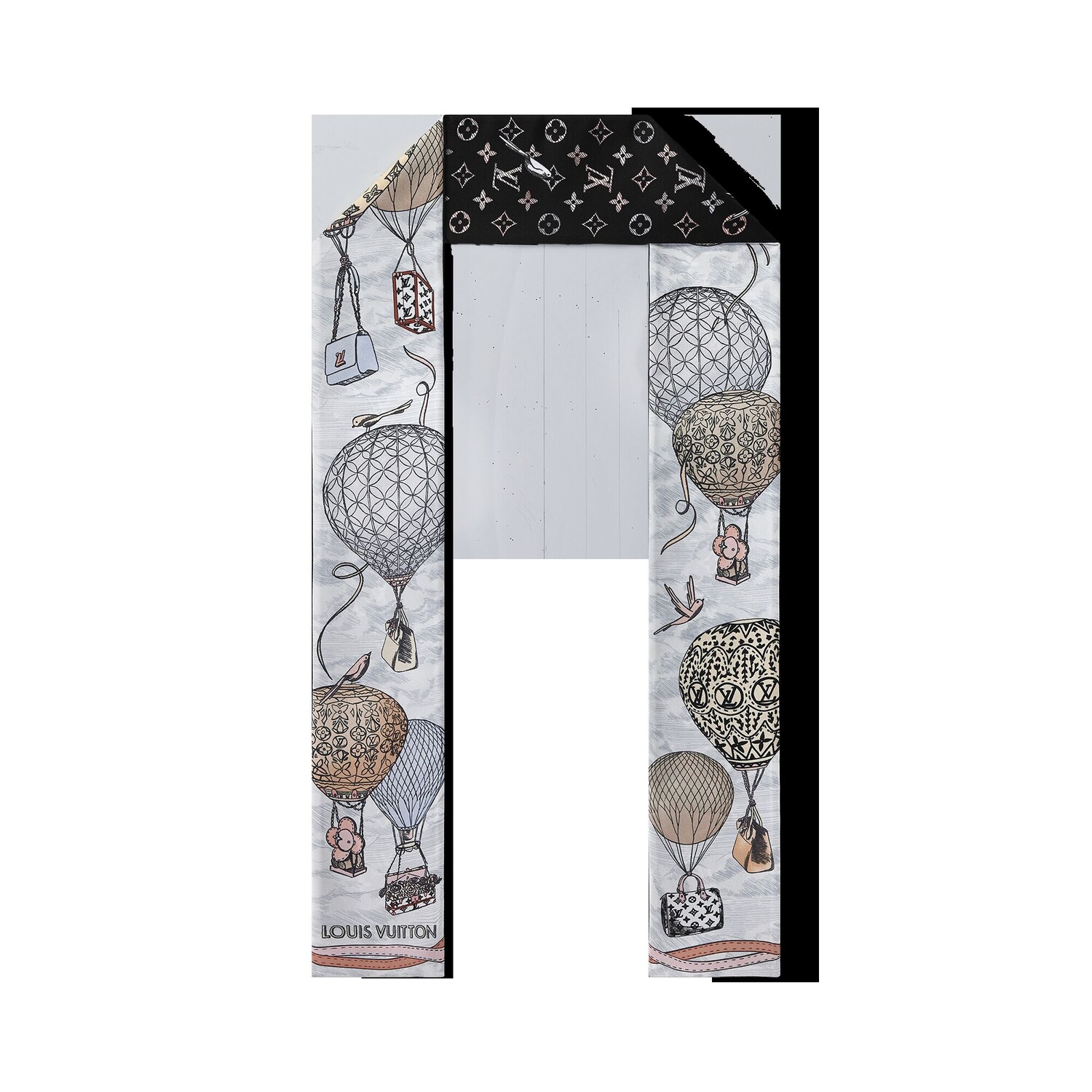 

Бандо Up And Away Louis Vuitton, черный