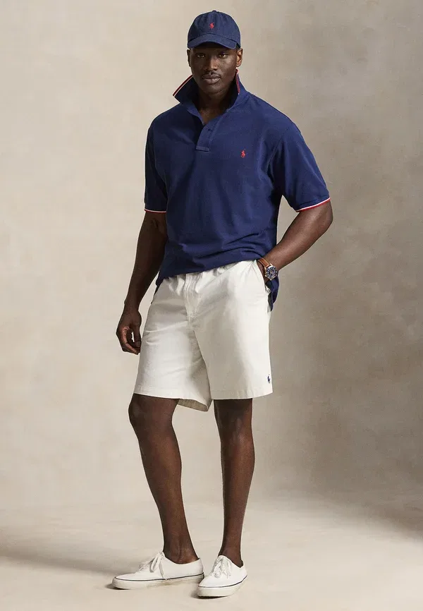 Трикотажная поло Polo Ralph Lauren Big & Tall, цвет ньюпорт-нави/красный — фото 2