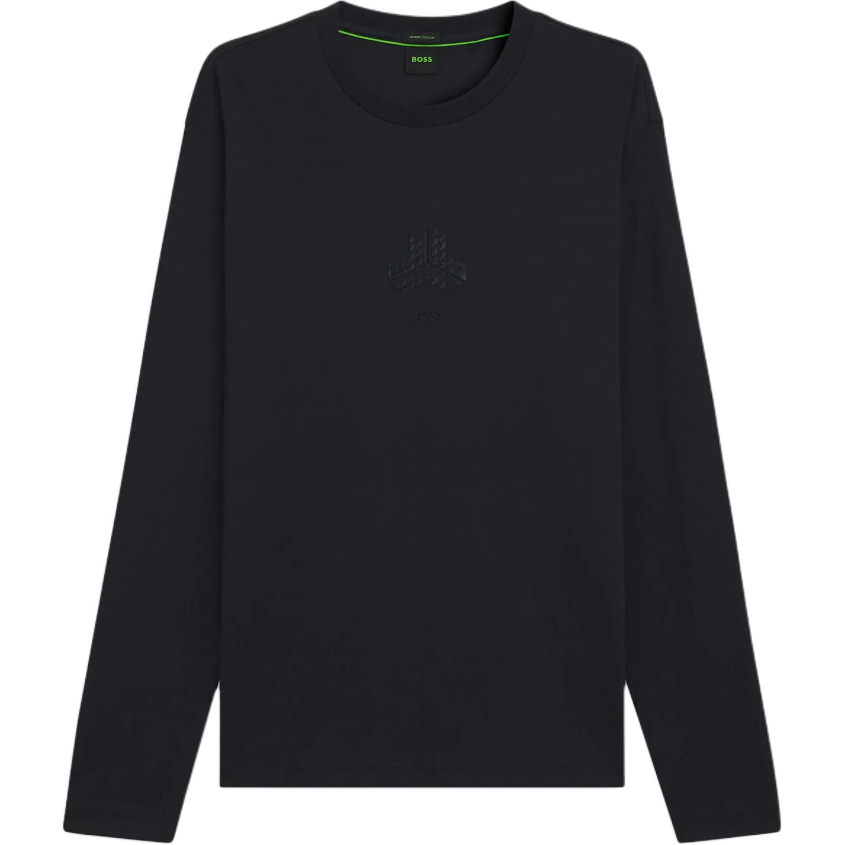 

HUGO BOSS Футболка мужская темно-синяя, Синий, HUGO BOSS Футболка мужская темно-синяя