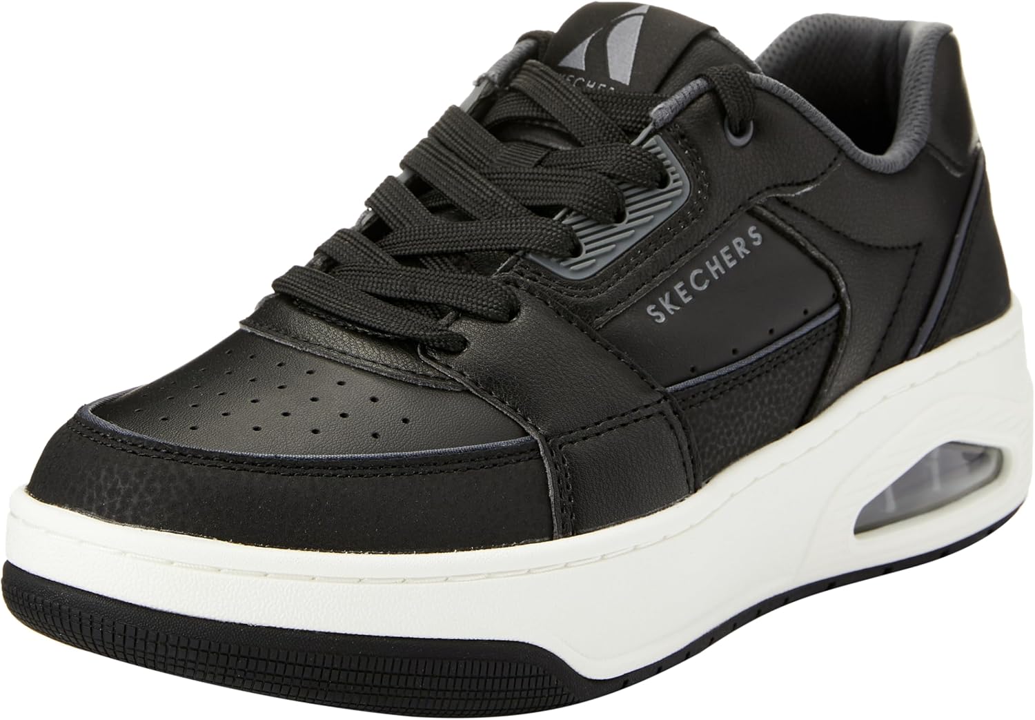 

Кроссовки Skechers Mens Uno Court - Low Post Match, черный